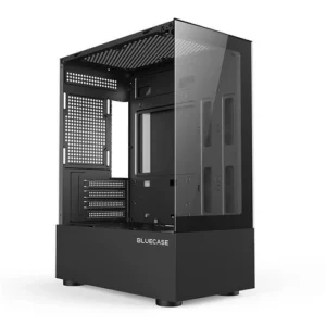 Gabinete Gamer Bg-053 Nuker Preto Bluecase - S/ Fonte / Vidro / Usb 3.0 / Micro-Atx / Mini-Itx