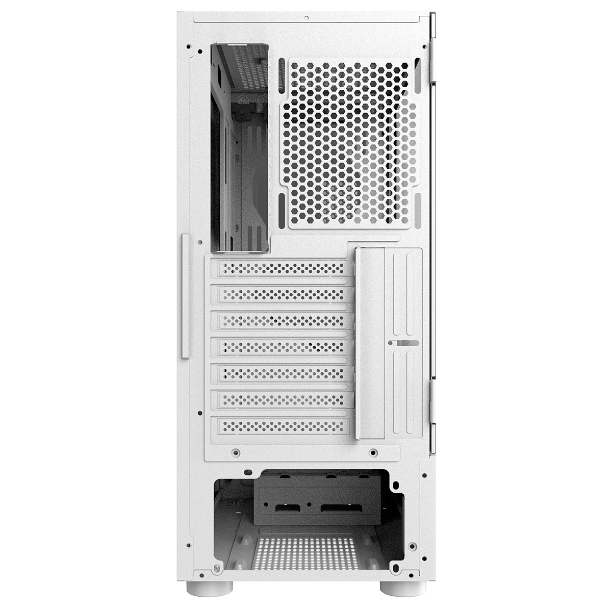 Gabinete Gamer Bolter White Ghost - Lateral Em Vidro - Pcyes - Gbwgpbr - Imagem 8