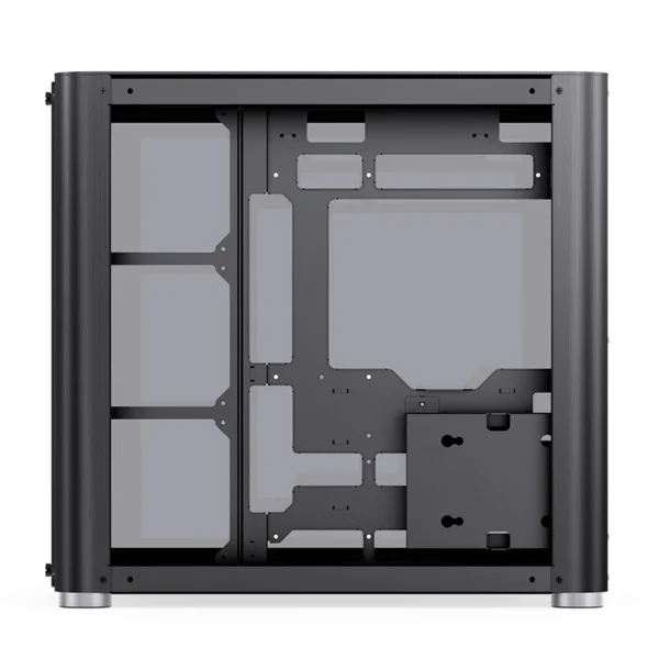 Gabinete Premium Jonsbo Tk-2 Black Atx Panorâmico Vidro Temperado Usb-C Preto
