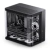 Gabinete Premium Jonsbo Tk-2 Black Atx Panorâmico Vidro Temperado Usb-C Preto
