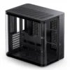 Gabinete Premium Jonsbo Tk-2 Black Atx Panorâmico Vidro Temperado Usb-C Preto