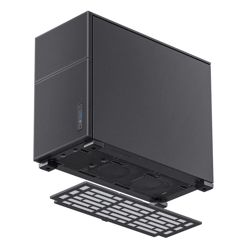 Gabinete Premium Jonsbo Modelo D31 Mesh Black - Imagem 11