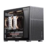 Gabinete Premium Jonsbo D31 Mesh Black M-Atx Preto Vidro Temperado Usb-C