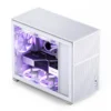Gabinete Premium Jonsbo D31 Mesh White M-Atx Branco Vidro Temperado Usb-C