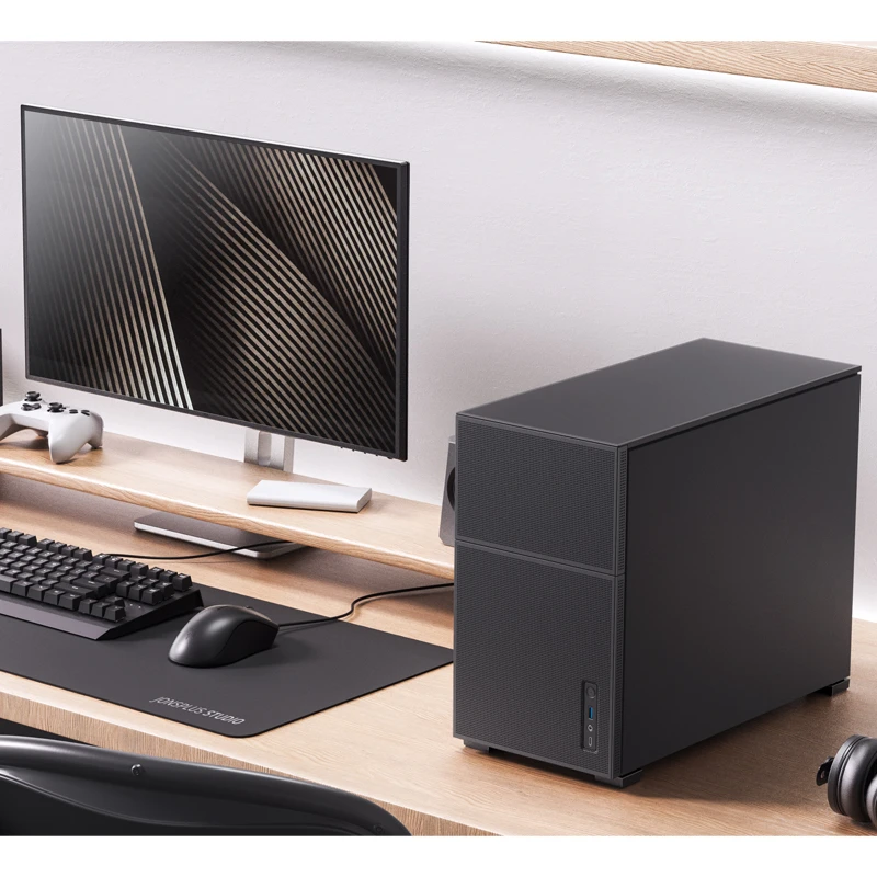 Gabinete Premium Jonsbo Modelo D31 Mesh Black - Imagem 26