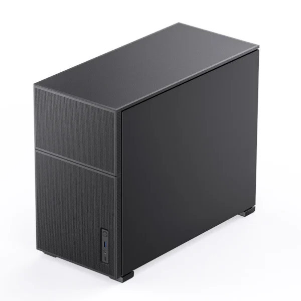Gabinete Premium Jonsbo D31 Mesh Black M-Atx Preto Vidro Temperado Usb-C