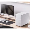 Gabinete Premium Jonsbo D31 Mesh White M-Atx Branco Vidro Temperado Usb-C