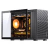 Gabinete Premium Jonsbo D31 Mesh Black M-Atx Preto Vidro Temperado Usb-C