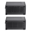 Gabinete Premium Jonsbo D31 Mesh Black M-Atx Preto Vidro Temperado Usb-C