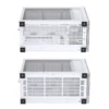 Gabinete Premium Jonsbo D31 Mesh White M-Atx Branco Vidro Temperado Usb-C