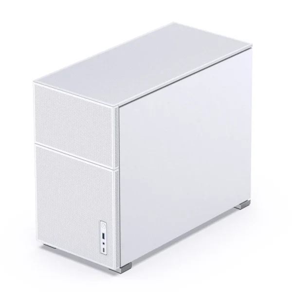 Gabinete Premium Jonsbo D31 Mesh White M-Atx Branco Vidro Temperado Usb-C
