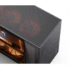 Gabinete Premium Jonsbo D31 Mesh Black M-Atx Preto Vidro Temperado Usb-C