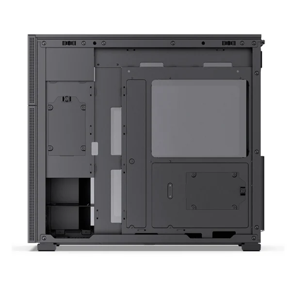 Gabinete Premium Jonsbo D41 Mesh Black Atx Preto Vidro Temperado Usb-C