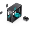 Gabinete Premium Jonsbo D41 Mesh Black Atx Preto Vidro Temperado Usb-C