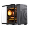Gabinete Premium Jonsbo D41 Mesh Black Atx Preto Vidro Temperado Usb-C