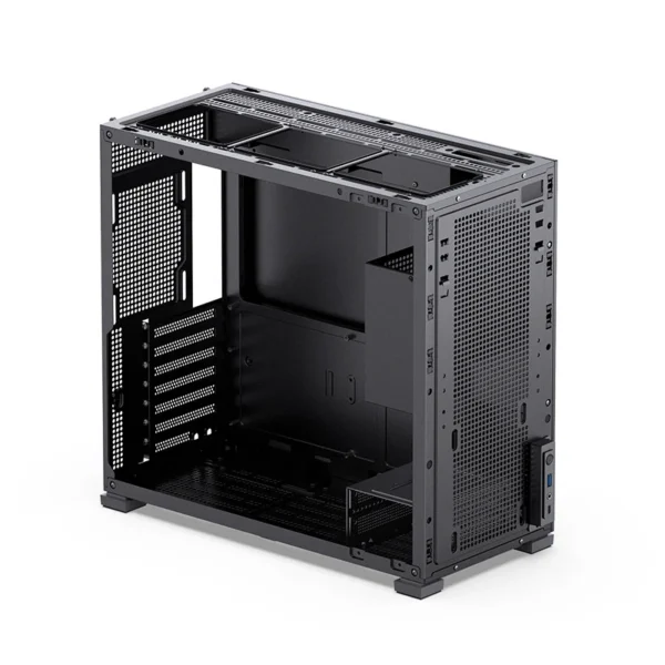 Gabinete Premium Jonsbo D41 Mesh Black Atx Preto Vidro Temperado Usb-C