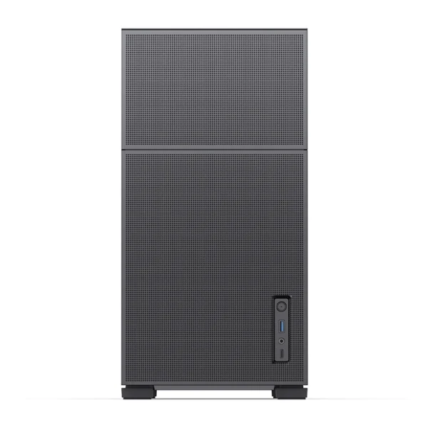 Gabinete Premium Jonsbo D41 Mesh Black Atx Preto Vidro Temperado Usb-C