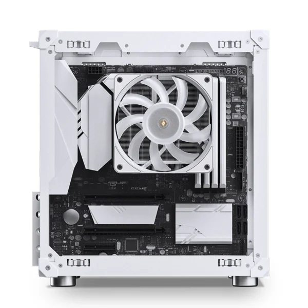 Gabinete Compacto Jonsbo C6 White M-Atx Branco Usb-C