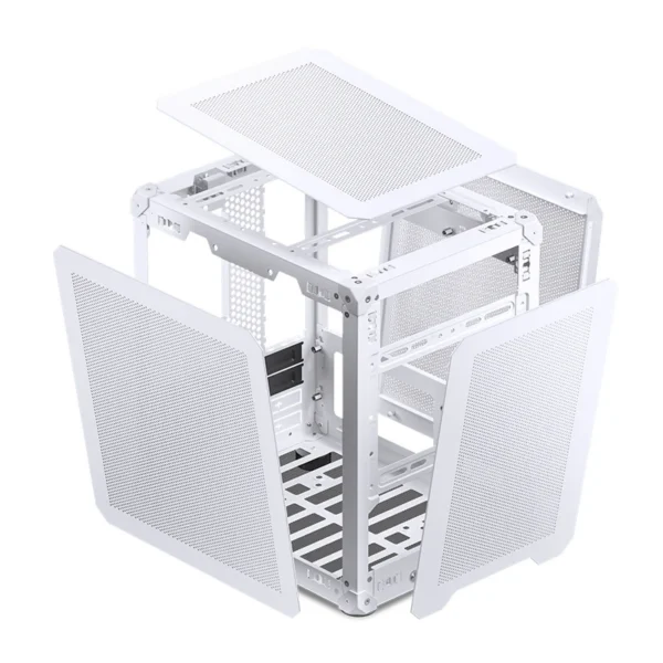 Gabinete Compacto Jonsbo C6 White M-Atx Branco Usb-C