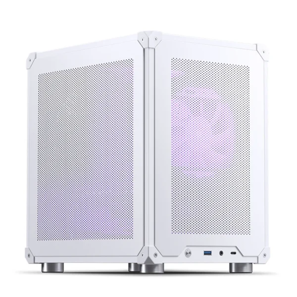 Gabinete Compacto Jonsbo C6 White M-Atx Branco Usb-C