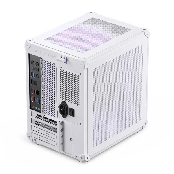 Gabinete Compacto Jonsbo C6 White M-Atx Branco Usb-C