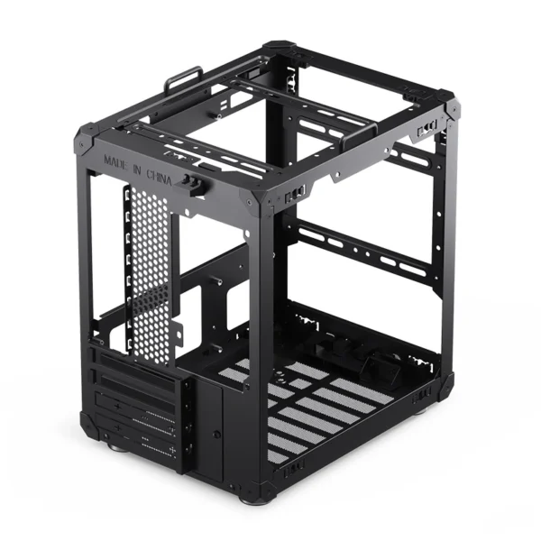 Gabinete Compacto Jonsbo C6 Handle Black M-Atx Preto Com Alça Usb-C
