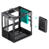 Gabinete Compacto Jonsbo C6 Handle Black M-Atx Preto Com Alça Usb-C