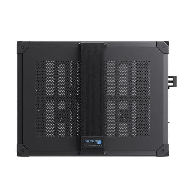 Gabinete Compacto Jonsbo C6 Handle Black M-Atx Preto Com Alça Usb-C
