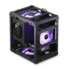 Gabinete Compacto Jonsbo C6 Handle Black M-Atx Preto Com Alça Usb-C
