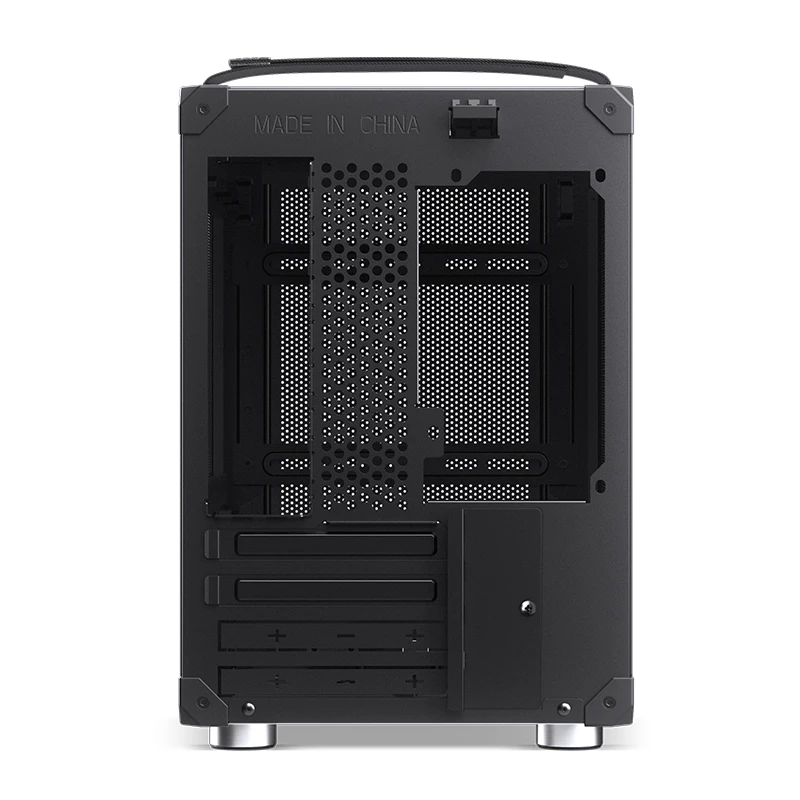 Gabinete Modelo C6 Handle Black Para Computador Com Alca Preta - Imagem 12