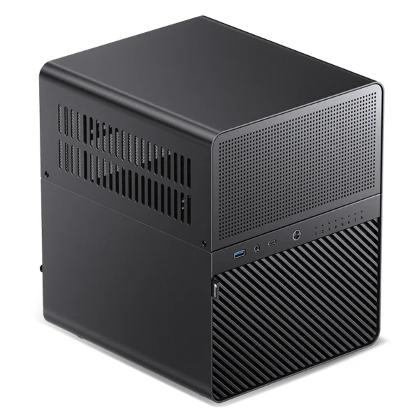 Gabinete Premium Para Storage/Nas Jonsbo N3 Black Mini-Itx 8 Baias Preto