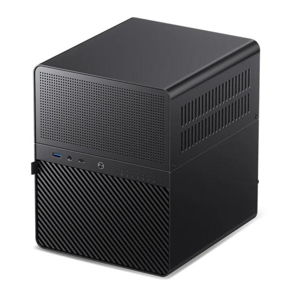 Gabinete Premium Para Storage/Nas Jonsbo N3 Black Mini-Itx 8 Baias Preto