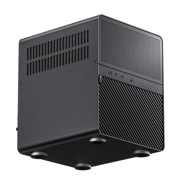 Gabinete Premium Para Storage/Nas Jonsbo N3 Black Mini-Itx 8 Baias Preto
