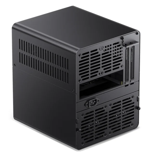 Gabinete Premium Para Storage/Nas Jonsbo N3 Black Mini-Itx 8 Baias Preto