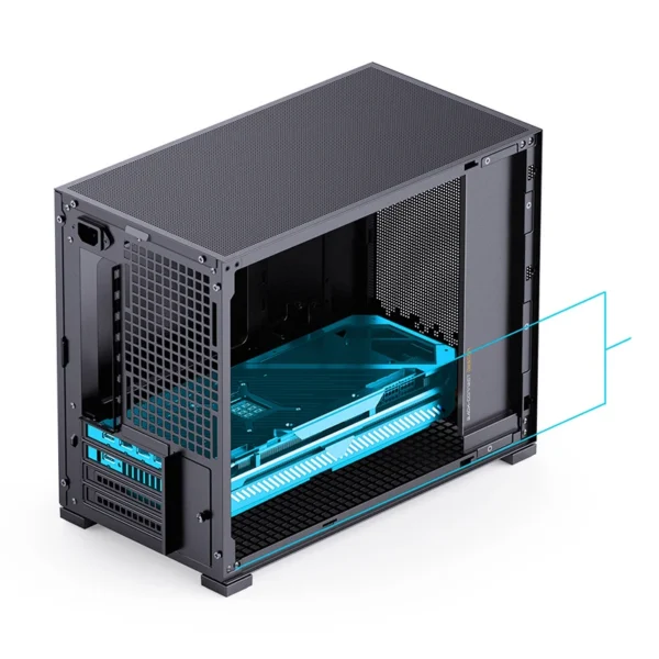 Gabinete Jonsbo D32 Std Black M-Atx Preto