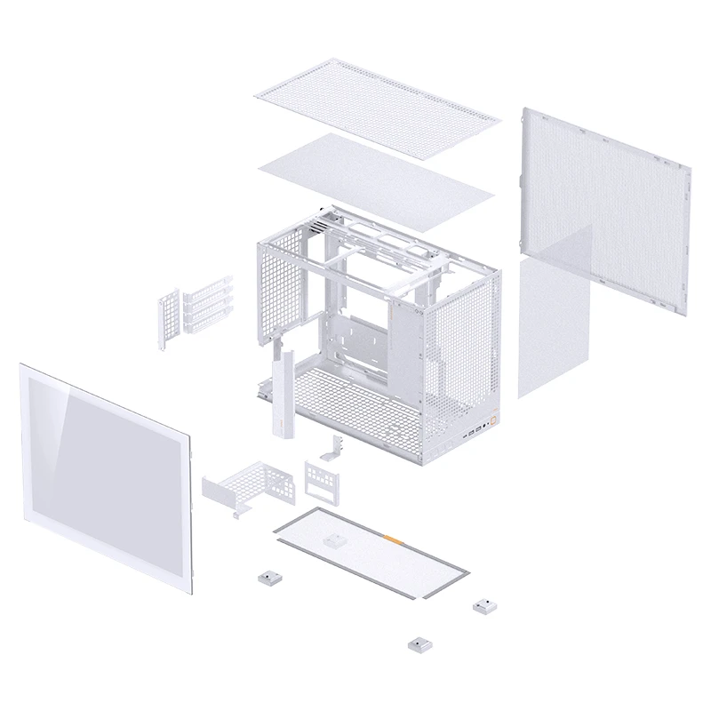 Gabinete Premium Jonsbo Modelo D32 Pro White - Branco - Imagem 15