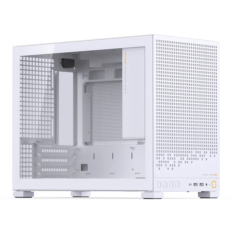 Gabinete Premium Jonsbo Modelo D32 Pro White - Branco