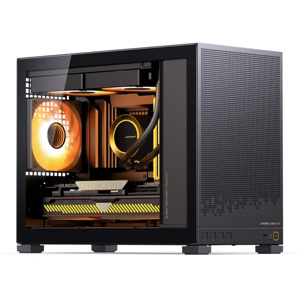 Gabinete Jonsbo D32 Std Black M-Atx Preto