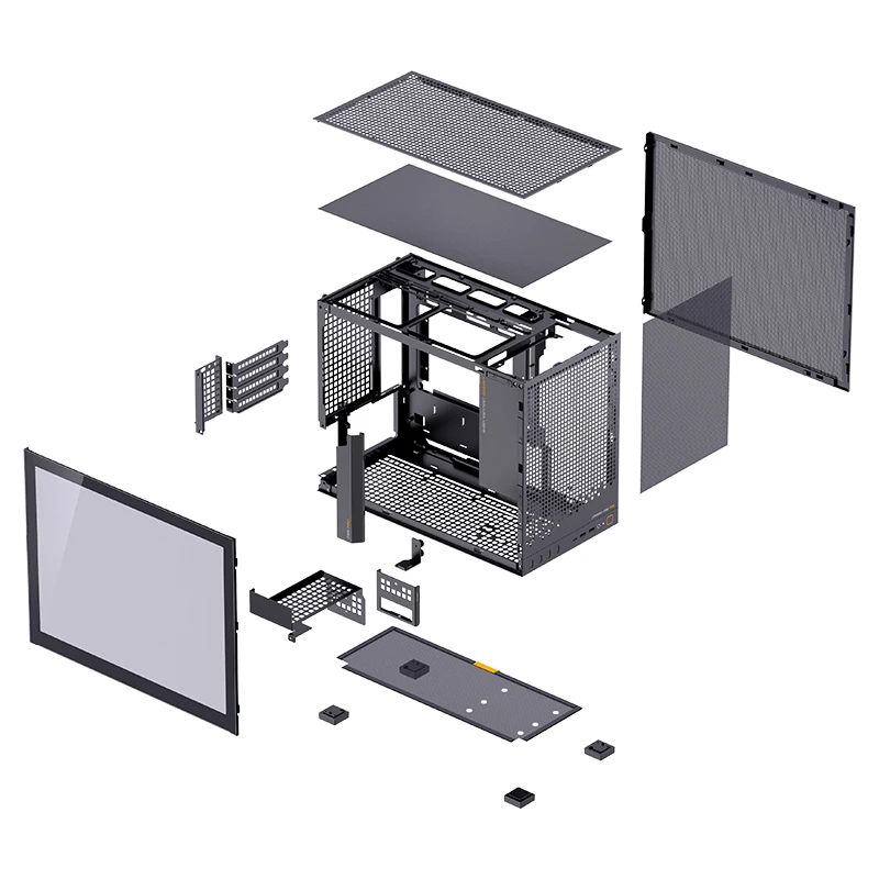 Gabinete Premium Jonsbo Modelo D32 Pro Black - Preto - Imagem 16