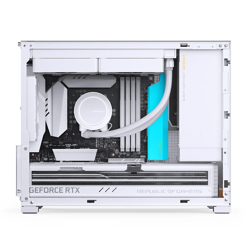 Gabinete Premium Jonsbo Modelo D32 Pro White - Branco - Imagem 9