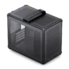 Gabinete Compacto Jonsbo C6 Black Max-Atx Preto Usb-C