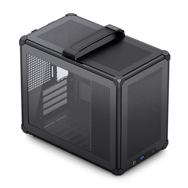 Gabinete Compacto Jonsbo C6 Black Max-Atx Preto Usb-C