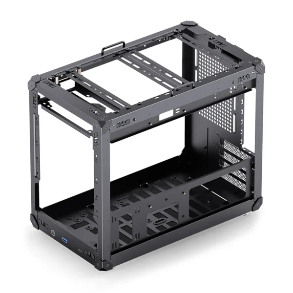 Gabinete Compacto Jonsbo C6 Black Max-Atx Preto Usb-C