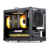 Gabinete Compacto Jonsbo C6 Black Max-Atx Preto Usb-C