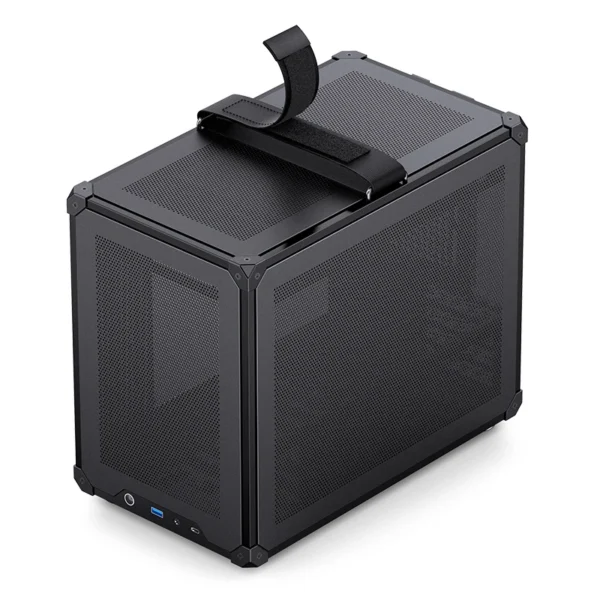 Gabinete Compacto Jonsbo C6 Black Max-Atx Preto Usb-C