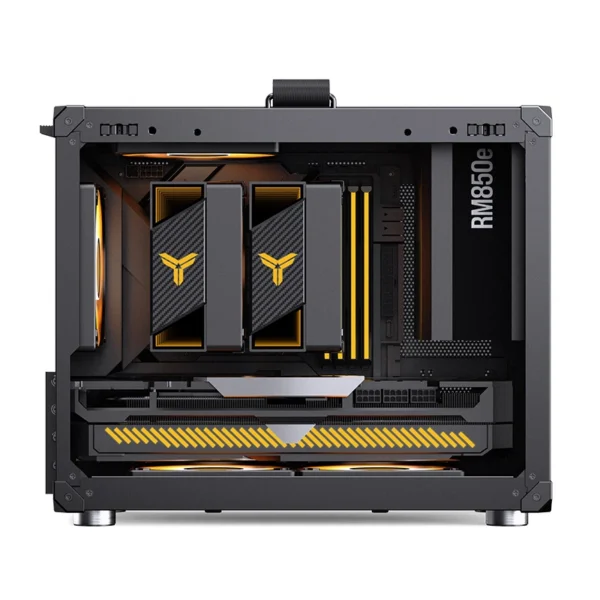 Gabinete Compacto Jonsbo C6 Black Max-Atx Preto Usb-C