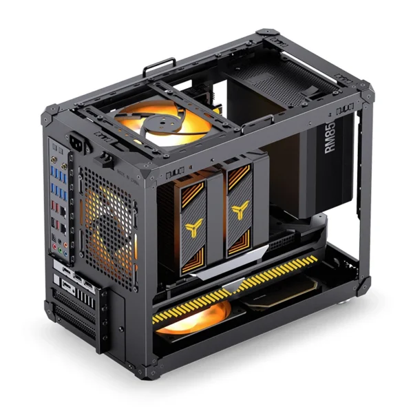 Gabinete Compacto Jonsbo C6 Black Max-Atx Preto Usb-C