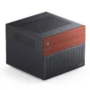 Gabinete Nas/Storage Jonsbo N4 Preto M-Atx 8 Baias Usb-C