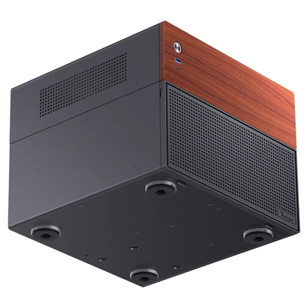 Gabinete Nas/Storage Jonsbo N4 Preto M-Atx 8 Baias Usb-C