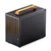 Gabinete Premium Jonsbo Z20 Preto E Laranja M-Atx Com Alça Usb-C